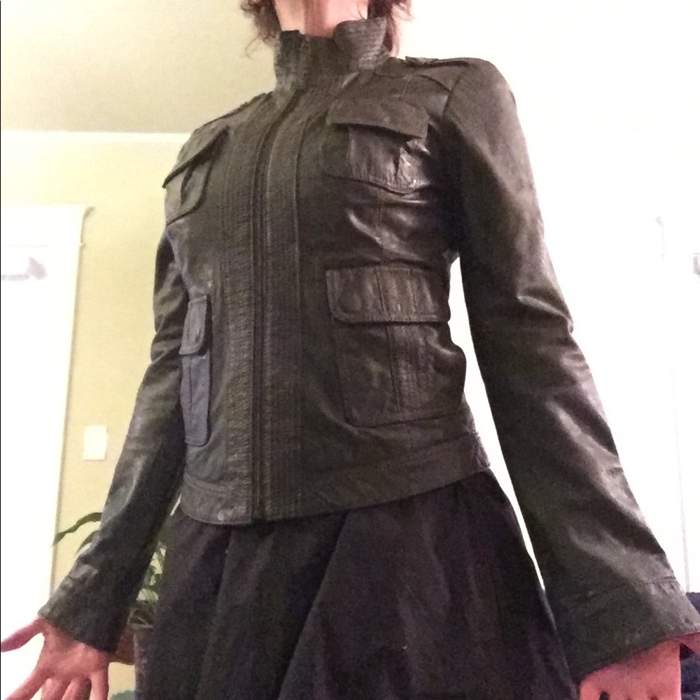 Lucky Brand Leather Jacket